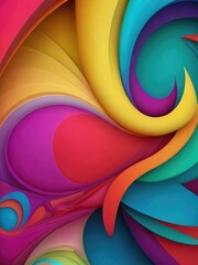 abstract colorful background with fractal explosion abstract paint color splash