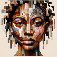 Fragmented Spectrum: A Digital Mosaic