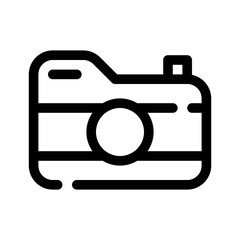 camera line icon
