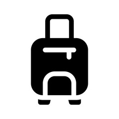 bag glyph icon