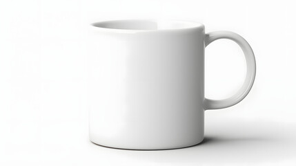 white mug AI generated
