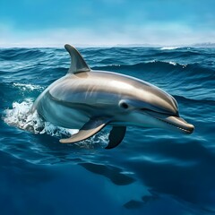 Obraz premium Picture of a Dolphin.