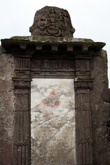 Ruined fisherman village - Usan - Montrose - Scotland - UK