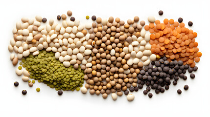different lentils AI generated