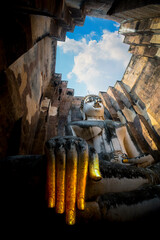 Wat Sri Chum, Thailand. Historical park. UNESCO site or World heritage site.
