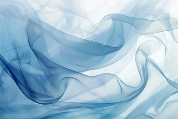 Poster Gentle light blue abstraction A serene backdrop with a hint of modern simplicity © Lucija