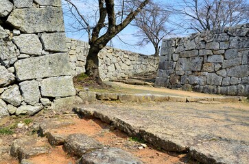 津山城跡 裏下門跡