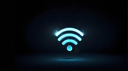 Wifi symbol or internet signal icon. Wireless networking digital hi tech innovation concept, internet connection and hotspot. International Internet Day October 29 or Safer Internet Day February 13 