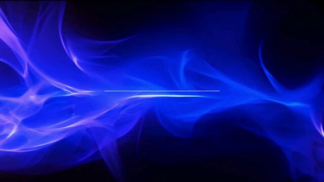 blue flame animation