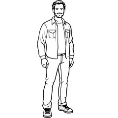 Fototapeta premium man