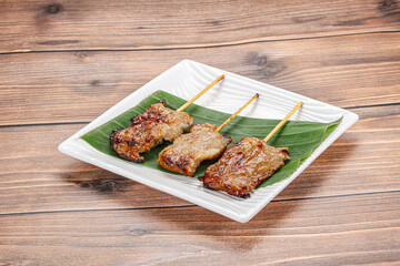 Thai cuisine - grilled pork skewer