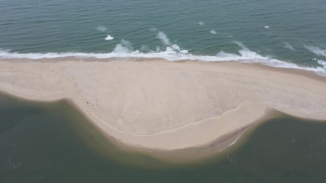 Ilot dune du Pilat Arcachon Gironde Sud-Ouest France drone