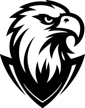 eagle head vector mascot logo