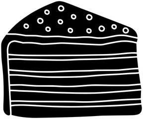 cheesecake illustration food silhouette bakery logo chocolate icon sweet outline muffin cake pastry cherry cupcake slice pie menu cream shape strawberry pudding piece for vector graphic background