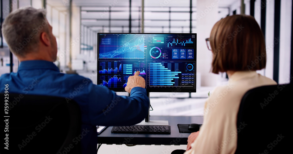 Poster Data Analyst Using Data Analytics KPI