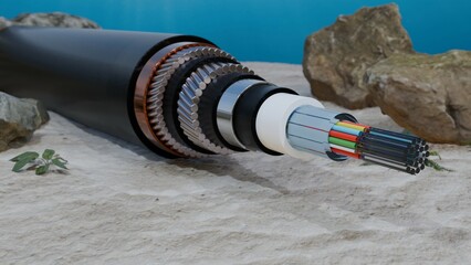 Subsea cable connection four