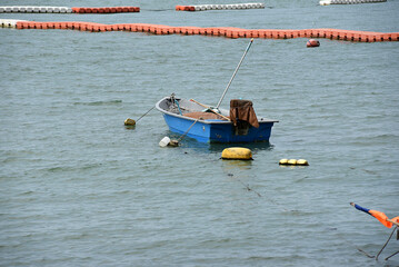 Fischerboot am Strand