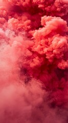 Abstract Pink clouds, Smoke background