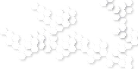 Abstract background with lines technology. Modern simple style hexagonal graphic concept. Background with hexagons. Abstract honeycomb background.