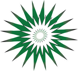 abstract flower illustration