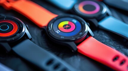 A smartwatch that not only tracks fitness but also predicts stress levels and offers real-time coping strategies, in a sleek design