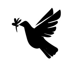 dove of peace silhouette
