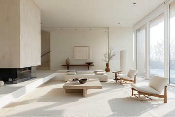 Minimalist homes living room, with its emphasis on simplicity, functionality, and a pared-down aesthetic