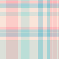 Sale seamless check plaid, tailor texture tartan pattern. Horizontal background fabric textile vector in light and gainsboro colors.