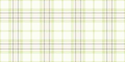 Stitched background pattern tartan, give vector textile texture. Cover seamless check plaid fabric in light and snow colors.