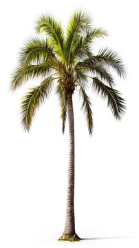 Palm Tree Isolated on white background