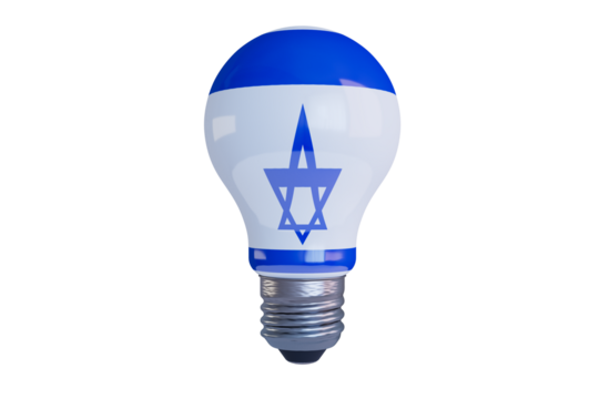 Bright Inspiration: A Lightbulb Emblematic of Israeli Innovation and Culture