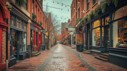 Fototapeta na wymiar Birminghams Historic Quarters
