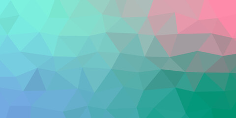 Neon abstract background. Geometric shapes Design cells. Digital line grid background with polygonal geometric seamless pattern texture. Colorful gradient mosaic background.	