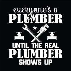 everyone's a plumber until the real plumber shows up
