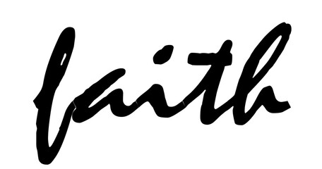 Faith text png