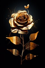 Flower made by AI wallpaper