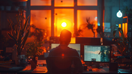 Naklejka premium a marketing company with 10 years in the market,generative ai