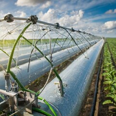 Modern Agricultural Irrigation: Automatic Field Watering