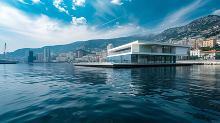 Naklejka premium Monaco Oceanographic Museum