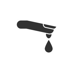 Finger Blood Drop Icon