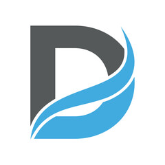 Monogram logo letter D for business and company sign