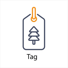 Obraz premium Tag icon