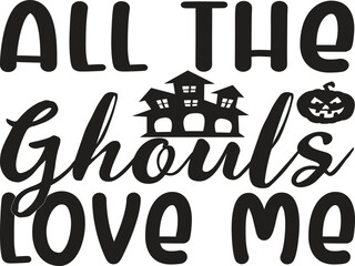 Halloween Vector illustration, Happy Halloween t-shirt design
