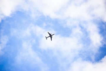 airplane flying in the sky