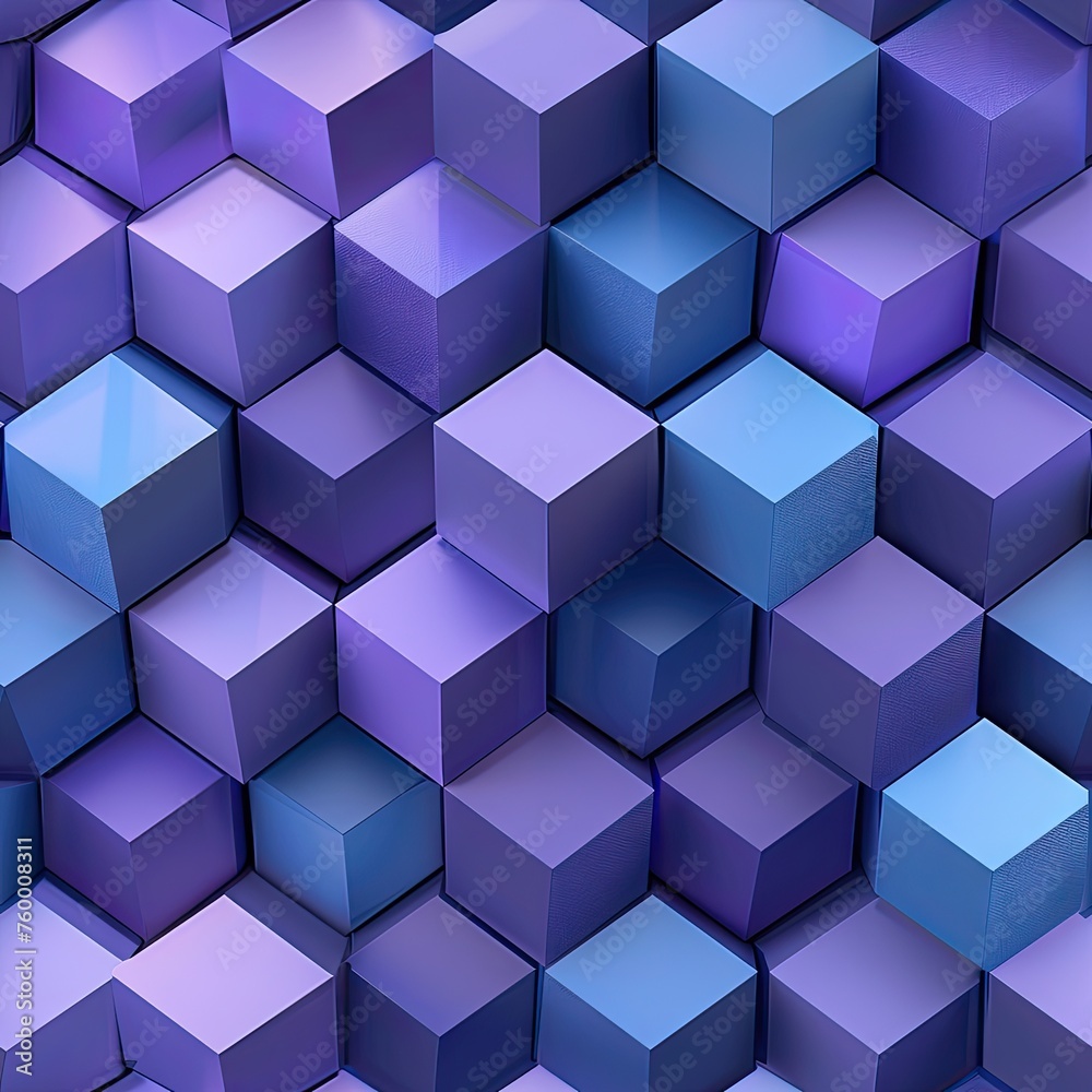 Canvas Prints abstract background with cubes