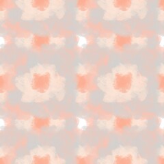 Seamless abstract textured pattern. Simple background with pink, grey, white texture. Digital brush strokes background. Design for textile fabrics, wrapping paper, background, wallpaper, cover.