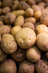 potatoes on market