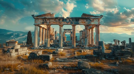 Fototapeta premium roman castle