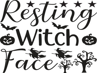 Halloween Vector illustration, Halloween t-shirt design