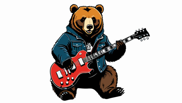 Wild Rocker Bear Concert Graphic